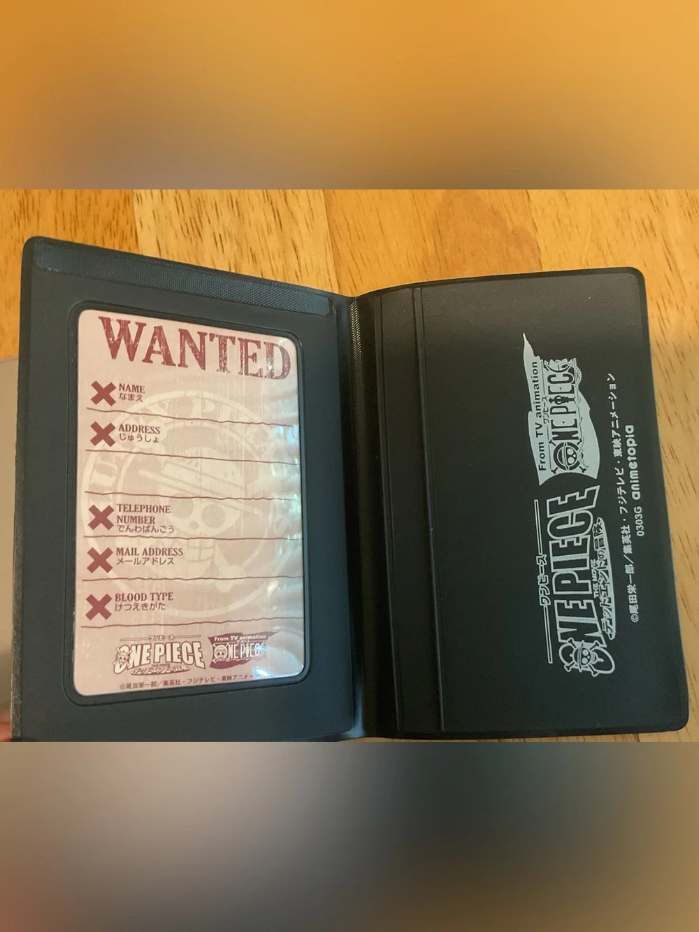 One Piece Movie The Dead End Adventure ID/Credit Card Holder